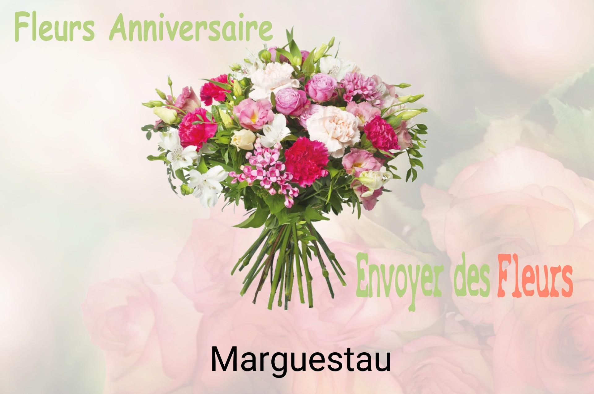 Bouquet de fleurs d’anniversaire livré à Marguestau