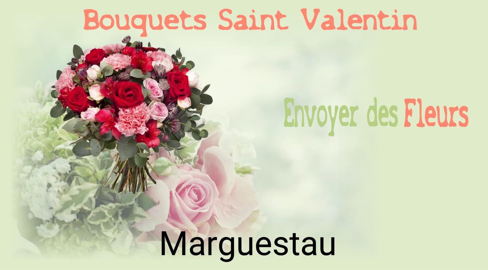 Roses de Saint-Valentin livrées à Marguestau
